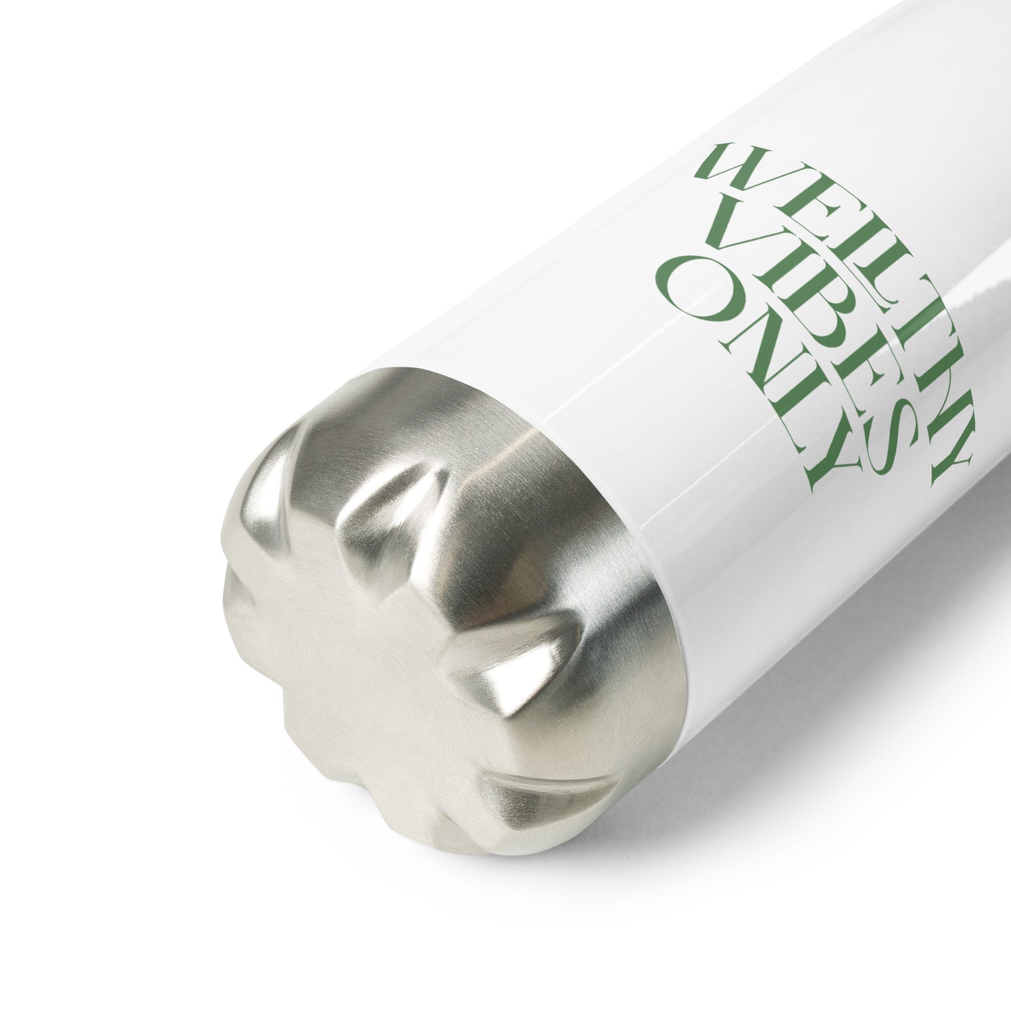 Wellthy Vibes Only Stainless Steel Water Bottle