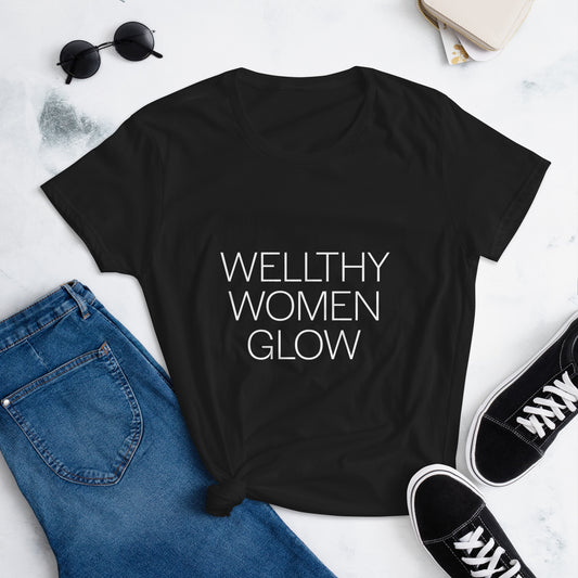 Wellthy Women Glow Women's short sleeve t-shirt